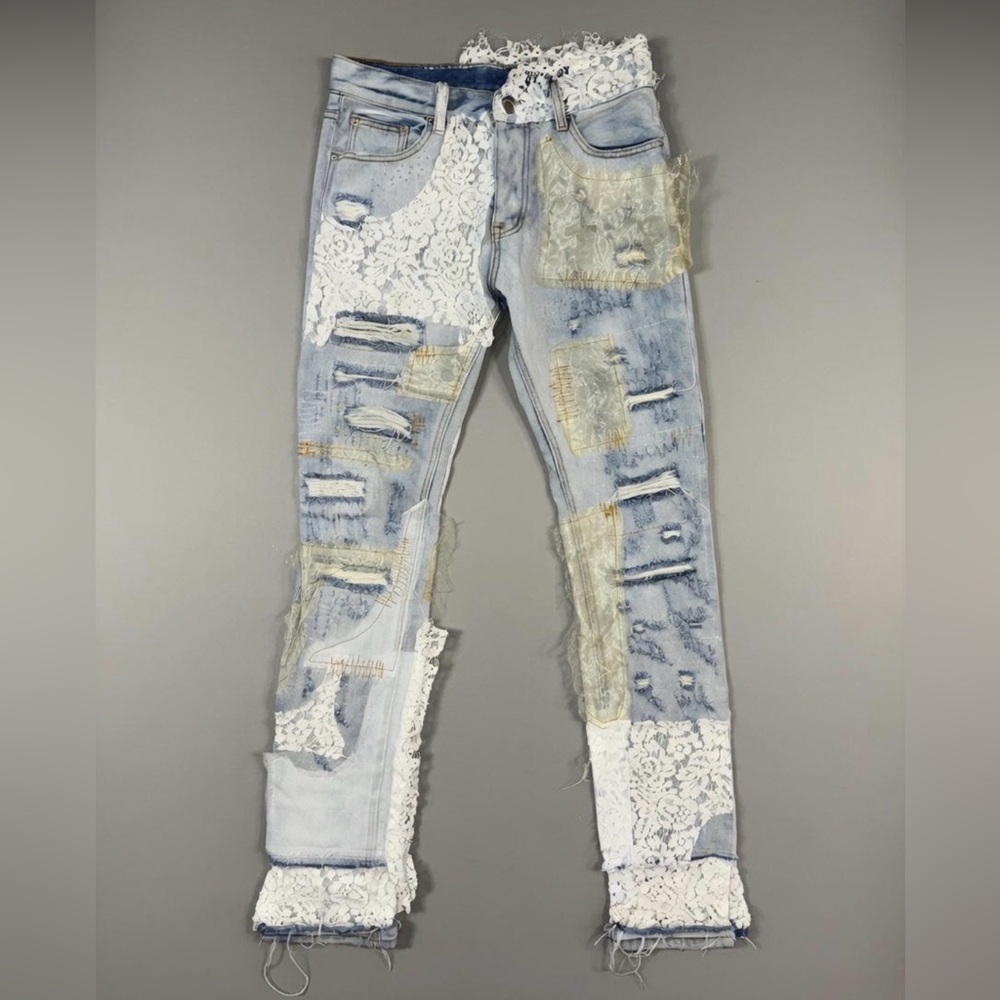 Mnml Distressed Patchwork Jeans Men’s Size 30